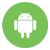 Android Round Logo 50-50