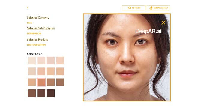 Virtual Makeup Screenshot 9