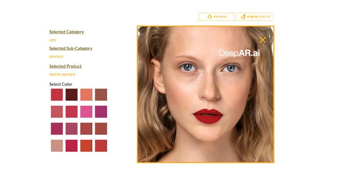 Virtual Makeup Screenshot 1