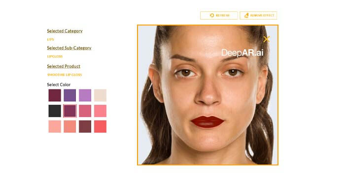 Virtual Makeup Screenshot 3